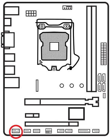 Front Audio Output Ports