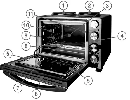 ROMMELSBACHER-KM-3300-Mini-kitchener-FIG-1