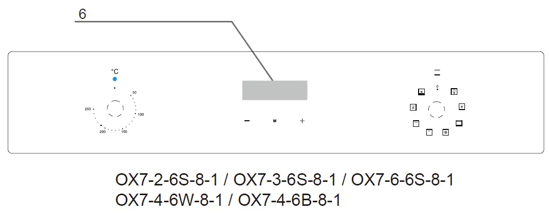 Parmco OX7-2-6S-5-1 Wall Oven 4