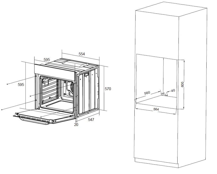 Parmco OX7-2-6S-5-1 Wall Oven 5