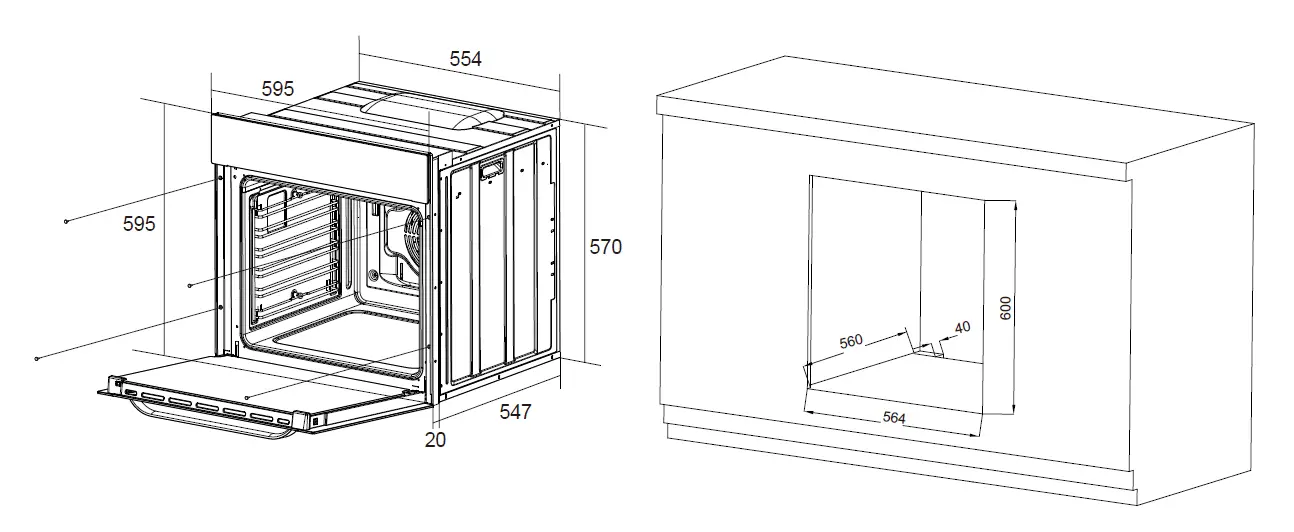 Parmco OX7-2-6S-5-1 Wall Oven 6