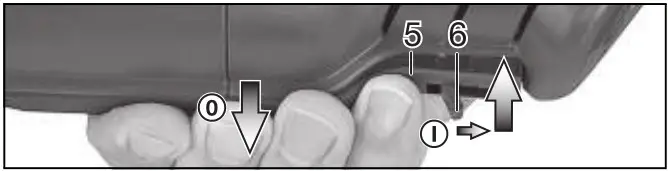 metabo G 400 Straight Grinder - Machines with safety switch