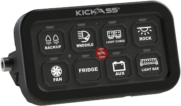 KICKASS Bluetooth Switch Panel Mobile Application