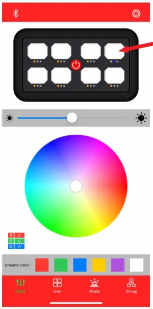 Switching Mode Setting