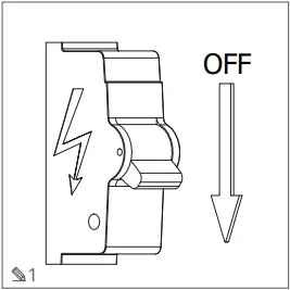 GTV LIGHTING AE-BPW4F120P-10 Recessed Office Extension Cord B1
