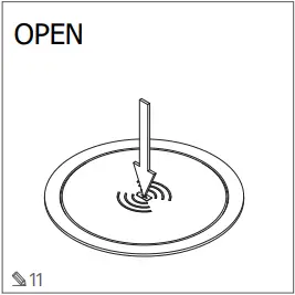 GTV LIGHTING AE-BPW4F120P-10 Recessed Office Extension Cord B11