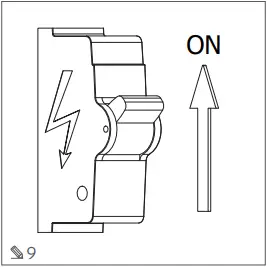 GTV LIGHTING AE-BPW4F120P-10 Recessed Office Extension Cord B9