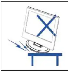 ENGLAON 24M40 24 Inch HD LED 12V TV - Caution 2