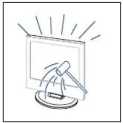 ENGLAON 24M40 24 Inch HD LED 12V TV - Caution 4