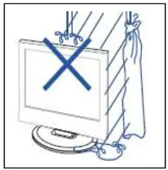 ENGLAON 24M40 24 Inch HD LED 12V TV - Caution 6