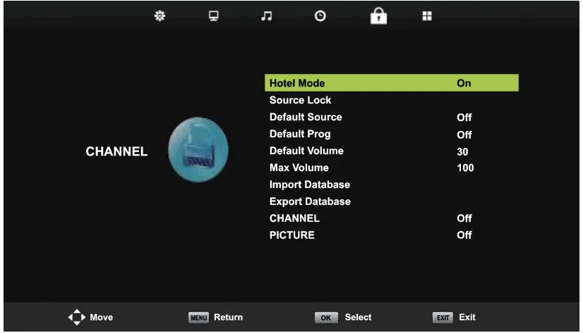 ENGLAON 24M40 24 Inch HD LED 12V TV - Remote Control 12