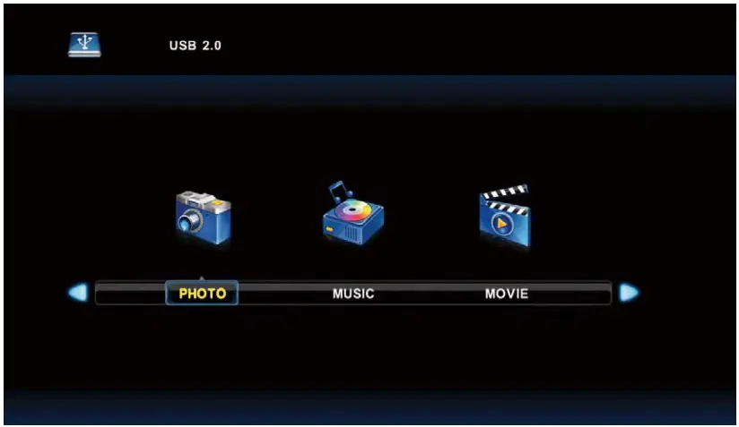 ENGLAON 24M40 24 Inch HD LED 12V TV - USB Features 1