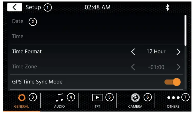 XZENT X 427 2 DIN Infotainer or Naviceiver with DAB Plus or USB and Bluetooth - DEVICE SETTINGS