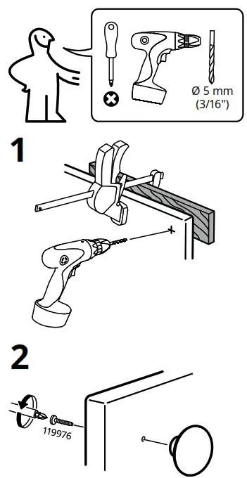 PLOCKAR AA-2205694-2-101 Bouton Bois