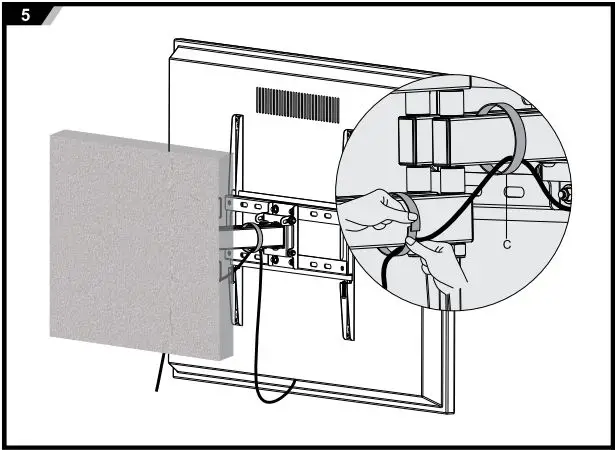 VANCO-AM3780-Articulating-TV-Wall-Mount-FIG-8