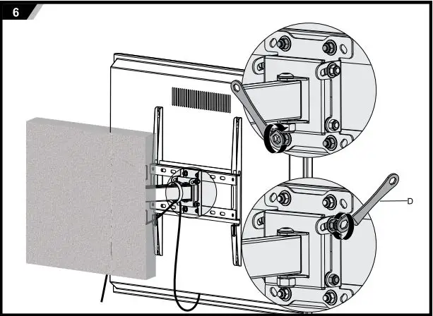 VANCO-AM3780-Articulating-TV-Wall-Mount-FIG-9