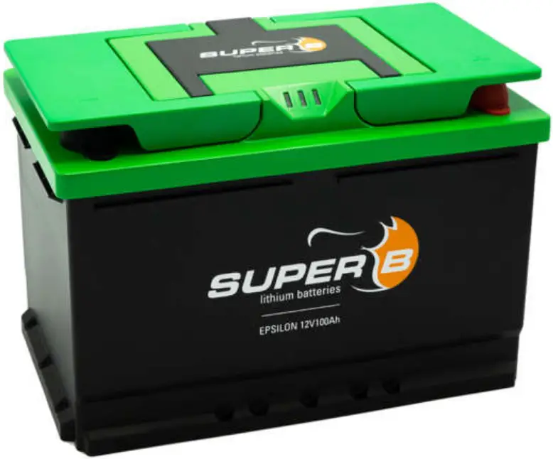 SUPER B Epsilon 12V100Ah 12V Lithium Iron Phosphate Battery 100Ah