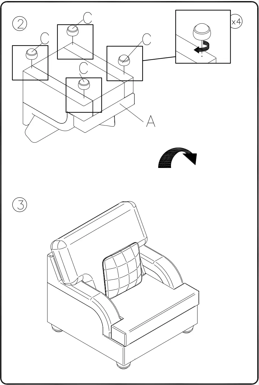 benchcraft 2740323 Living Room Traemore Oversized Chair - figure 1