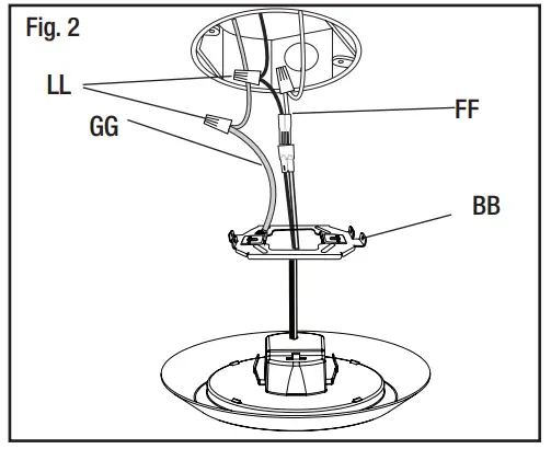 FEIT Electric 74006 CA V2 7.5 Inch Universal Disk 4 Way LED Light Fixture - fig 2