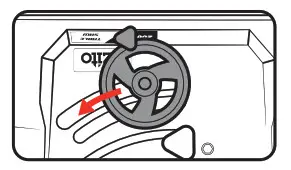 Ozito TBS2010 Table Saw with Stand - cardboard