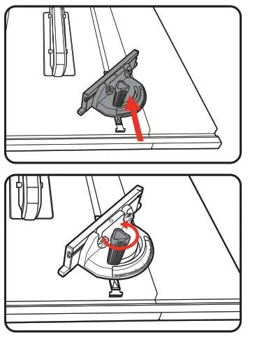 Ozito TBS2010 Table Saw with Stand - grooves