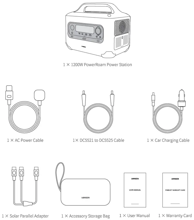 UGREEN-GS1200-1200W-1024Wh-PowerRoam-Portable-Power-Station-fig 14