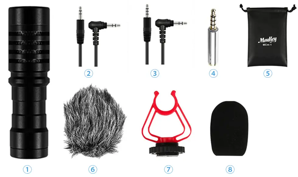 Moukey-MCM-1-Video-Microphone-with-Shock-Mount-fig-2