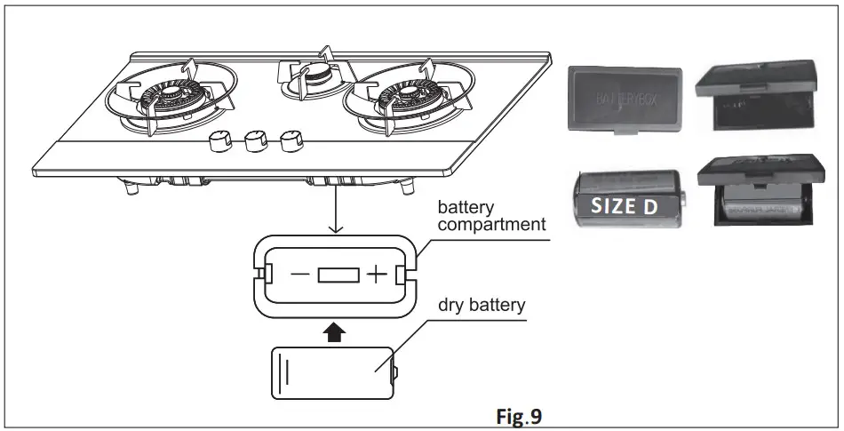 Installing the battery