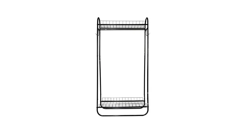 Casainc 754 Double Rods Multifunctional Bedroom Clothing Rack Instruction Manual