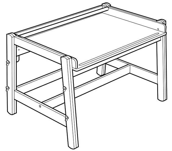 IKEA FLISAT Childrens Desk - Cover