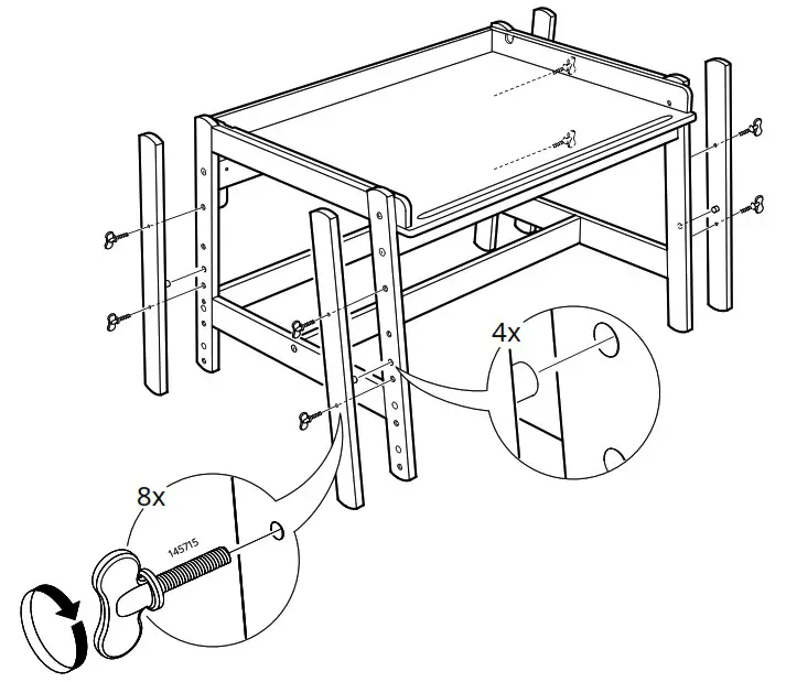 IKEA FLISAT Childrens Desk - Product Overview 32