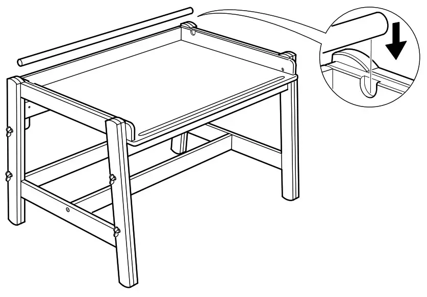 IKEA FLISAT Childrens Desk - Product Overview 34