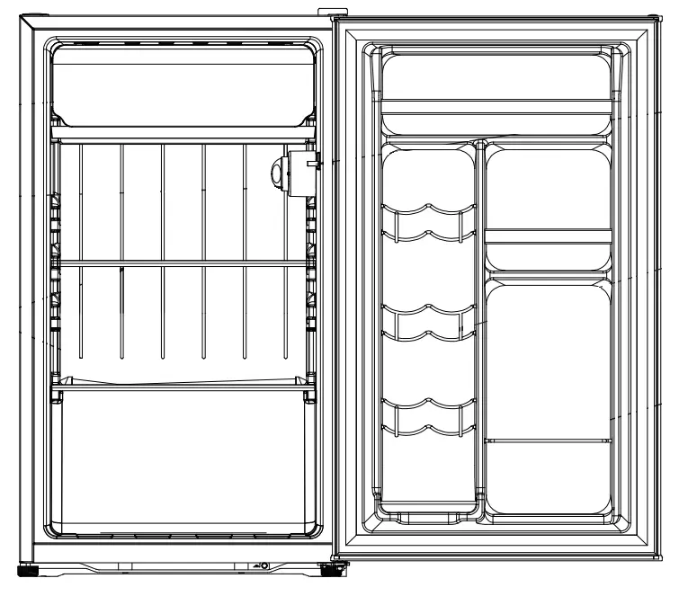 Kenmore 111.9905281 Compact Refrigerator