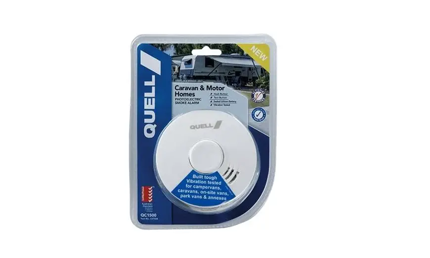 Quell Q301h Photoelectric Smoke Alarm With Hush User Manual