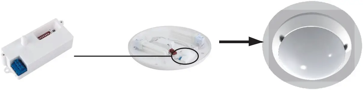 UTILIZED IN CEILING LIGHT