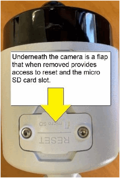 urmet H265 Series IP Camera - SD Card