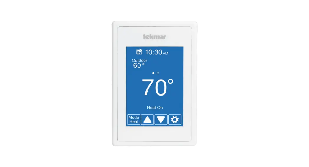Tekmar Iom-t-560 Programmable Thermostat Instruction Manual Tekmar Iom-t-560 Programmable Thermostat Instruction Manual