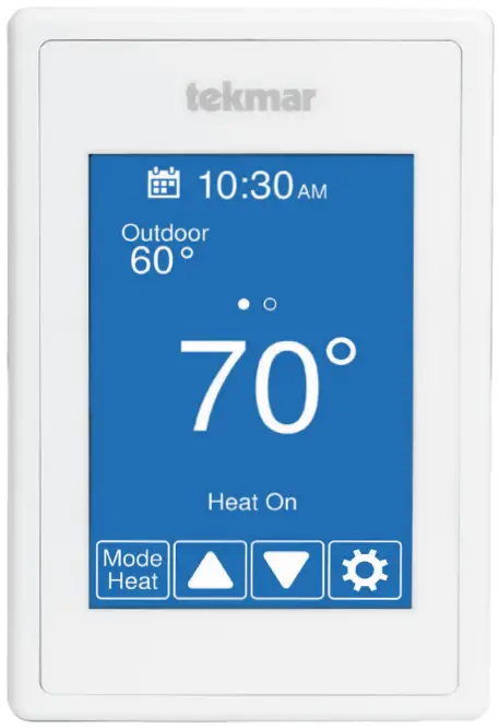 tekmar IOM-T-560 Programmable Thermostat