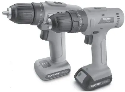 EXTOL 402402 Cordless Drill-FIG1