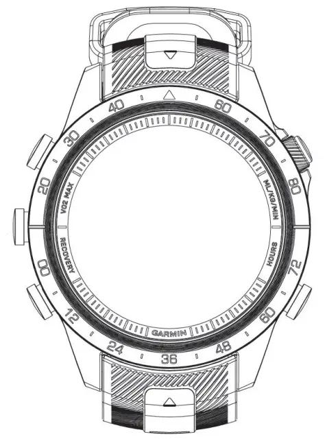 GARMIN IPH-04263 GPS Smartwatch