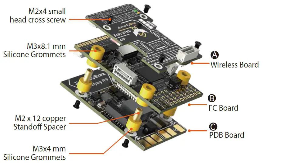 SpeedyBee-F405-WING-APP-Fixed-Wing-Flight-Controller-2