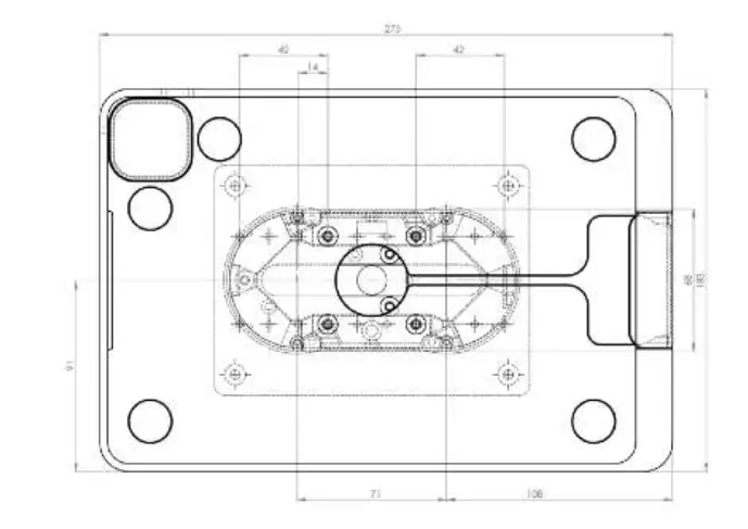 viveroo-One-Ipad-Pro-12-9-Inch-Mounting-Frame-with-Charging-Function-fig- (4)