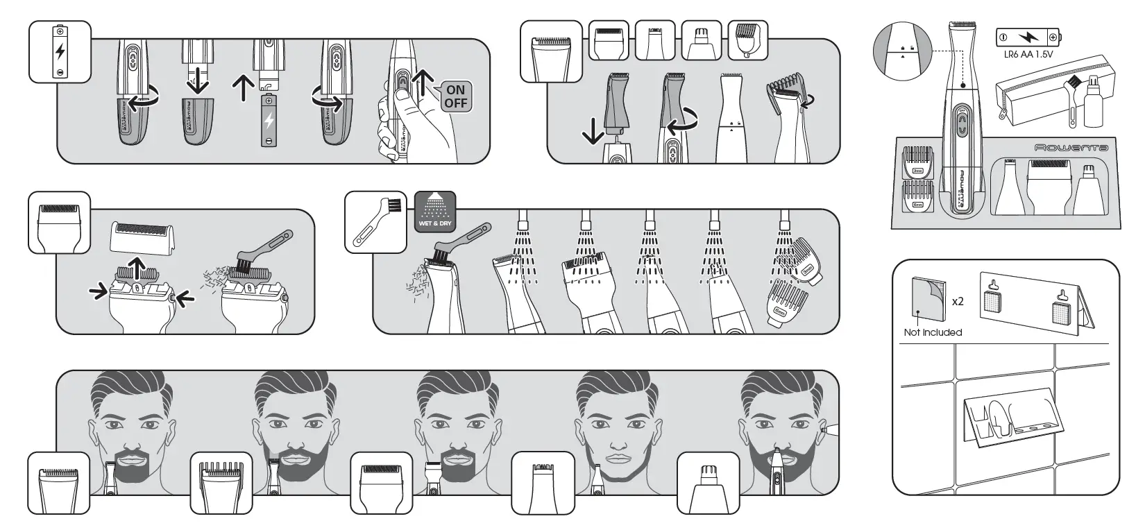 RowenTa NOMAD Nomad Hair Clipper 1