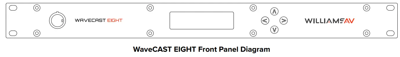 WILLIAMS AV WF T8 Wave Cast Eight - diagram