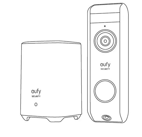 Eufy Security Video Doorbell Dual 2K (Battery-Powered)
