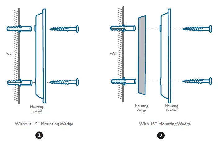 mounting the doorbell