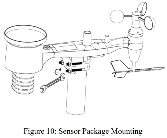 LoRa WL69BM Weather Station - Mounting