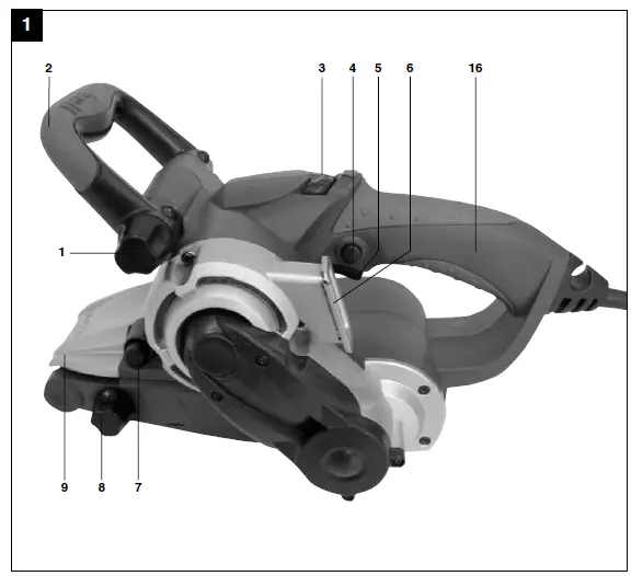 Einhell-RT-BS-75-Belt-Sander-1