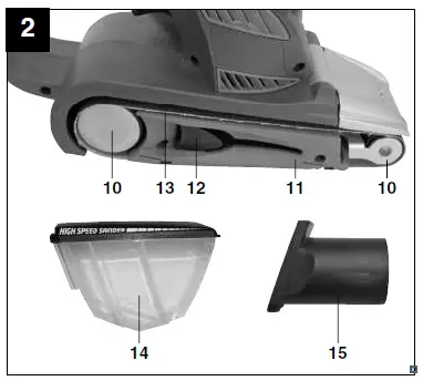 Einhell-RT-BS-75-Belt-Sander-2