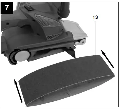 Einhell-RT-BS-75-Belt-Sander-7